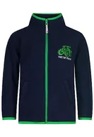 Kurtki i płaszcze dla chłopców - SALT AND PEPPER Chłopięca kurtka polarowa z polaru, Granatowy (True Navy), 128-134 - miniaturka - grafika 1