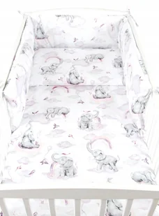 BabyLux Pościel Do Łóżeczka 140x70 Dziecięca Niemowlęca 135X100 cm 6EL N125 - Pościel dla dzieci - miniaturka - grafika 1
