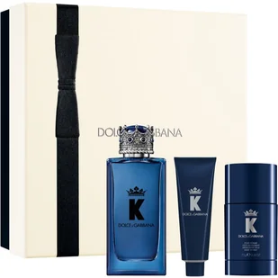 Dolce&Gabbana K by Dolce & Gabbana EDP Trio Gift Set zestaw upominkowy dla mężczyzn - Zestawy perfum męskich - miniaturka - grafika 1