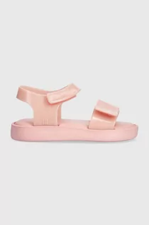 Buty dla dziewczynek - Melissa sandały dziecięce JUMP BB kolor różowy - grafika 1