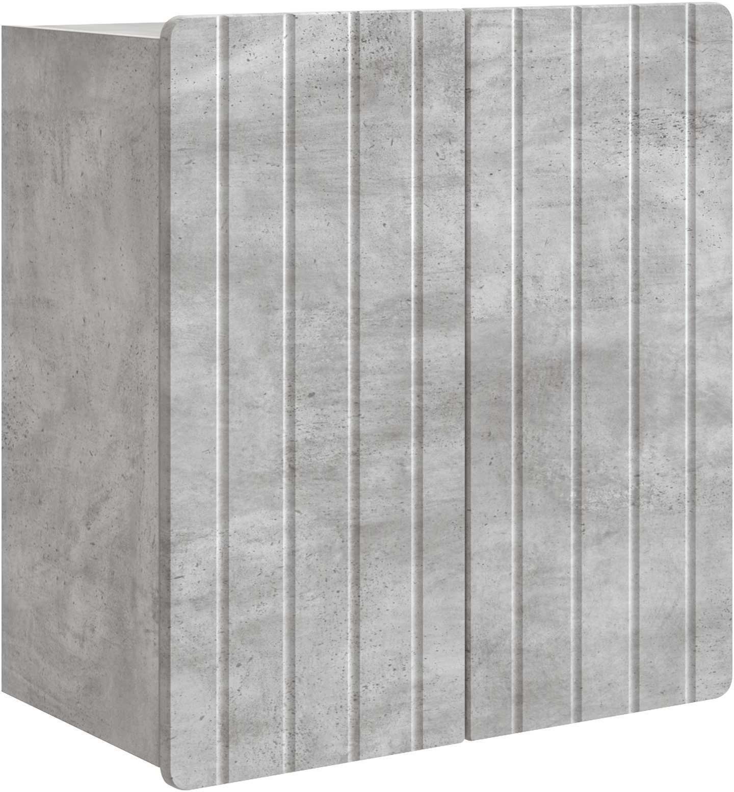 vidaXL vidaXL Szafka ścienna Betonowy szary 59 x 31 x 64 cm