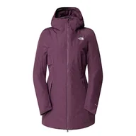 Kurtki i kamizelki sportowe damskie - Kurtka The North Face Hikesteller Inulated Parka 0A3Y1G1NI1 - fioletowa - miniaturka - grafika 1