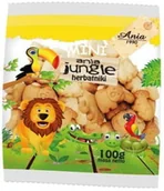 Ciastka - Ania Herbatniki szkolne Mini ZOO 100g - miniaturka - grafika 1