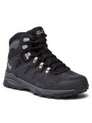 Buty trekkingowe damskie - Jack Wolfskin Trekkingi Refugio Texapore Mid W 4050871 Szary - miniaturka - grafika 1