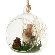 Bombki - Bombka choinkowa 8 cm przezroczysta 348 - miniaturka - grafika 1