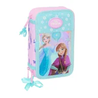 Piórniki - Piórnik potrójny Frozen Cool days Fiolet Błękitne niebo 12,5 x 19,5 x 5,5 cm 36 Części - miniaturka - grafika 1