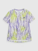 Koszulki rowerowe - 4F Koszulka rowerowa damska - multikolor XS - miniaturka - grafika 1