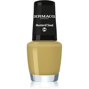 Dermacol Nail Polish Mini Autumn Limited Edition lakier do paznokci 5 ml 06 Mustard Seed - Lakiery do paznokci - miniaturka - grafika 1
