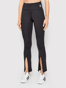Adidas Legginsy adicolor Classic HC1972 Czarny Slim Fit - Spodnie damskie - miniaturka - grafika 1
