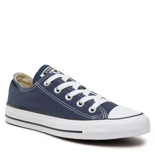 Trampki damskie - Converse Trampki All Star Ox M9697C Navy - grafika 1