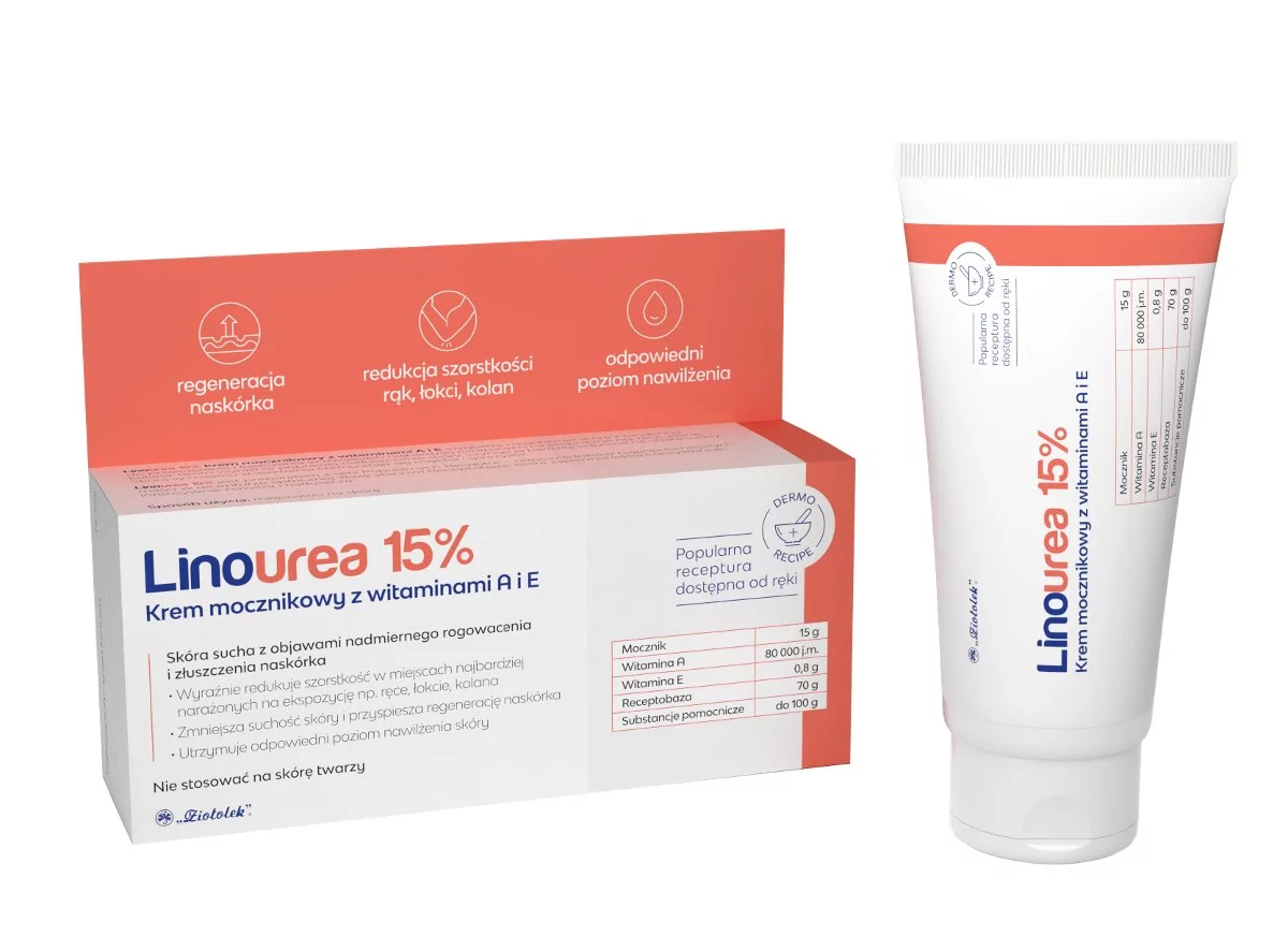 LINOUREA 15% A+E Krem mocznikowy 50 g