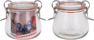 Słoik / pojemnik szklany z uszczelką WECK 400 ml 124256 - Pojemniki kuchenne - miniaturka - grafika 1