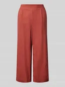 Spodnie damskie - Kuloty o luźnym kroju z mieszanki wiskozy i lnu model ‘MYMILO’ - miniaturka - grafika 1