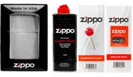 Trafika - ZESTAW ZIPPO ZAPALNICZKA BRUSCHET CHROME+BENZYNA+KAMIENIE+KNOT* - miniaturka - grafika 1