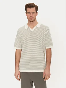 Only & Sons Polo Kian 22033457 Beżowy Relaxed Fit - Koszulki męskie - miniaturka - grafika 1