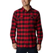 Koszule męskie - Męska koszula flanelowa Columbia Flare Gun™ Stretch Flannel Shirt mountain red twill buffalo check - M - miniaturka - grafika 1