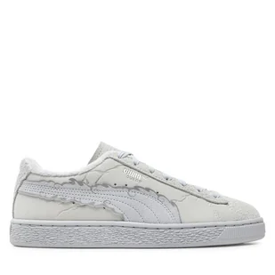 Sneakersy Puma Suede 3 ONE PIECE 396524 01 Szary - Sneakersy męskie - miniaturka - grafika 1