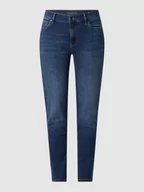 Spodnie damskie - Jeansy o kroju slim fit z dodatkiem streczu model ‘Sol’ - miniaturka - grafika 1