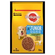 Sucha karma dla psów - Pedigree Junior Sucha karma dla szczeniąt z kurczakiem i ryżem 2,6 kg - miniaturka - grafika 1