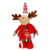 Ozdoby bożonarodzeniowe - Renifer świateczny 49-65 cm ozdoba z teleskopowymi nóżkami dekoracja bożonarodzeniowa - miniaturka - grafika 1