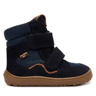 Buty dla chłopców - Kozaki Froddo Barefoot Tex Winter Tl G3160247-T M Granatowy - miniaturka - grafika 1