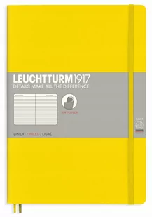 Leuchtturm 1917 notatnik Soft Cover, cytrynowy 355288 - Pozostałe akcesoria dla plastyków - miniaturka - grafika 1