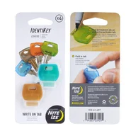 Akcesoria turystyczne - Nite Ize - Osłony identyfikacyjne na klucze IdentiKey™ Covers - 4 szt. - KID-A1-4R7 - miniaturka - grafika 1