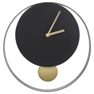 Zegary - Zegar ścienny magland metal czarny B563005 - miniaturka - grafika 1