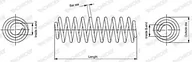 Sprężyny zawieszenia - Monroe Sprężyna zawieszenia SP3781 - miniaturka - grafika 1