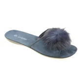 Kapcie damskie - Kapcie damskie Inblu NP-6V granat - miniaturka - grafika 1