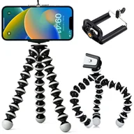Statywy fotograficzne - Mini statyw Gorilla kulki elastyczny + uchwyt do telefonu 1/4 - miniaturka - grafika 1