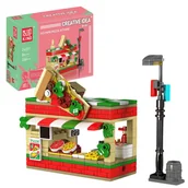 Klocki - Mini Zestaw Pizzeria - Klocki konstrukcyjne MOULD KING 246el. - miniaturka - grafika 1