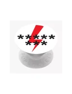 Pozostałe akcesoria do telefonów - Uchwyt PopSockets Custom - 8 Gwiazdek Białe do Telefonów i Tabletów - miniaturka - grafika 1