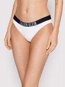 Stroje kąpielowe - Calvin Klein Swimwear Dół od bikini Classic KW0KW01859 Biały - miniaturka - grafika 1