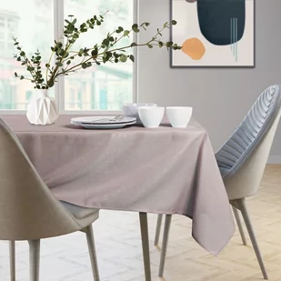Obrus Empire Pudrowy róż Gładki Klasyczny 140x200 AmeliaHome - TCLOTH/AH/EMPIRE/HMD/POWDERPINK/140X200 - Obrusy i serwetki - miniaturka - grafika 3