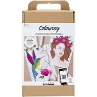 Zabawki kreatywne - Zestaw do kolorowania Diy Kit Coloring Drawing Brush (5712854632874) - miniaturka - grafika 1