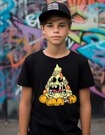 Koszulki dla chłopców - koszulka z pizzą dla chłopca - miniaturka - grafika 1