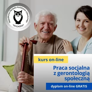 Podstawy pracy socjalnej z elementami gerontologii społecznej kurs online - Rozwój osobisty Podstawy pracy socjalnej z elementami gerontologii społecznej kurs online - Rozwój osobisty - miniaturka - grafika 1