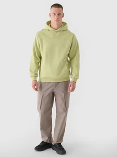 4F Spodnie casual cargo męskie 4F x Robert Lewandowski - khaki XXL - Spodnie męskie - miniaturka - grafika 1