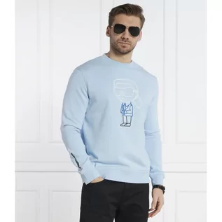 Bluzy męskie - Karl Lagerfeld Bluza SWEAT | Regular Fit - grafika 1