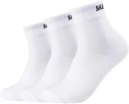 Skechers 3PPK Unisex Mesh Ventilation Quarter Socks SK42017-1000 Rozmiar: 35-38 - Skarpetki sportowe męskie - miniaturka - grafika 1