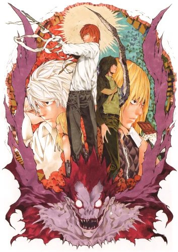 Plakat Anime Death Note DN_115 A1+ Custom Manga