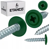 Wkręty - Wkręty podkładkowe Etanco do stali, zszywka 4,2x19mm, RAL6005 GM-S 250szt - miniaturka - grafika 1