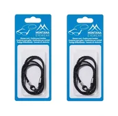 Akcesoria do okularów - 2x Czarny Sznureczek zawieszka do okularów BC2 - miniaturka - grafika 1