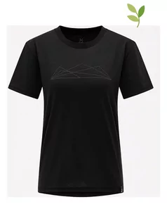 Koszulki i topy damskie - Haglöfs Koszulka "Camp" w kolorze czarnym - grafika 1