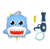 Plecaki - Pistolet na wodę z plecakiem BABY SHARK SAMBRO - miniaturka - grafika 1