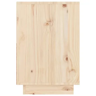 Lumarko Szafka nocna, 60x34x51 cm, lite drewno sosnowe - Szafki nocne - miniaturka - grafika 5