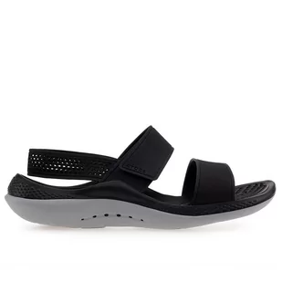 Klapki Crocs Literide 360 Sandal 206711-02G - czarne - Klapki i japonki damskie - miniaturka - grafika 1