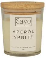 Świece - APEROL SPRITZ ŚWIECA SOJOWA ZAPACHOWA SAYO - miniaturka - grafika 1