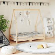 Łóżeczka i kojce - vidaXL Rama łóżka dziecięcego, 70x140 cm, drewno sosnowe - miniaturka - grafika 1